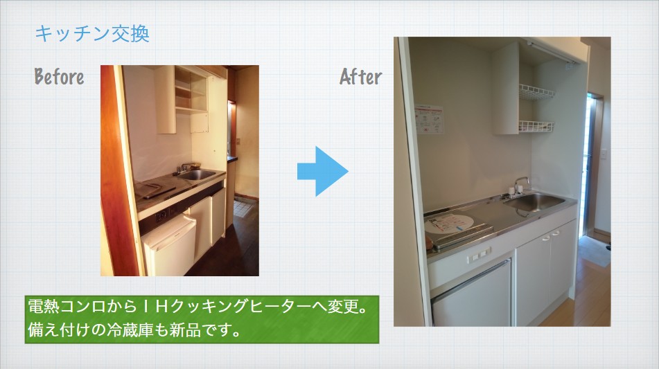 アントハイム　キッチン交換